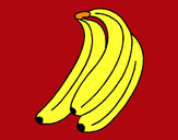 Dibujo Plátanos pintado por pacoelloko