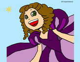 Dibujo Princesa risueña pintado por Sulamita