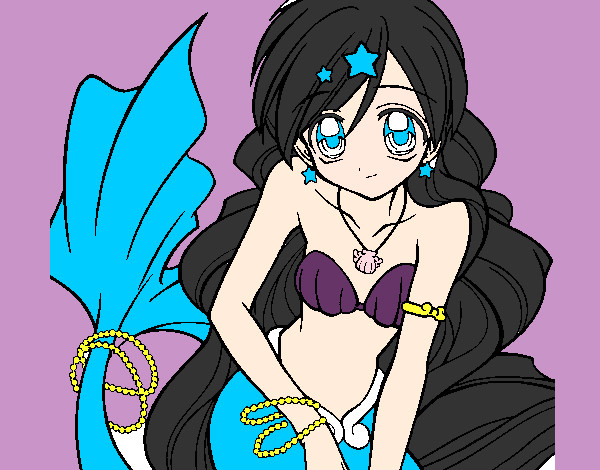Dibujo Sirena 3 pintado por AnimexD