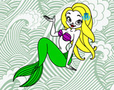 Dibujo Sirena sexy pintado por shama