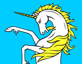Dibujo Unicornio salvaje pintado por BRIAN2612