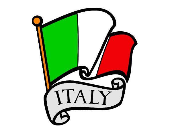 Dibujo Bandera de Italia pintado por IVAN12600