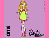 Dibujo Barbie Fashionista 3 pintado por queyla