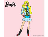 Dibujo Barbie juvenil pintado por miky123
