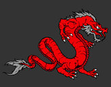 Dibujo Dragón caminando pintado por 1997mauri