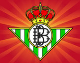 Dibujo Escudo del Real Betis Balompié pintado por pingo