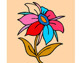Dibujo Flor silvestre 1 pintado por solsticio