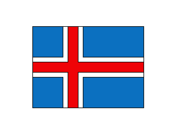 Dibujo Islandia pintado por IVAN12600
