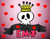 Dibujo Love Emo pintado por lBubble