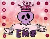 Dibujo Love Emo pintado por lelitha