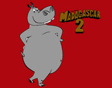 Dibujo Madagascar 2 Gloria 1 pintado por mikervm