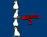 Dibujo Madagascar 2 Pingüinos pintado por miguelgonz
