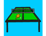 Dibujo Tenis de mesa 1 pintado por maria200