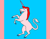 Dibujo Unicornio 1 pintado por akemi