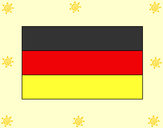 Dibujo Alemania pintado por sandy23