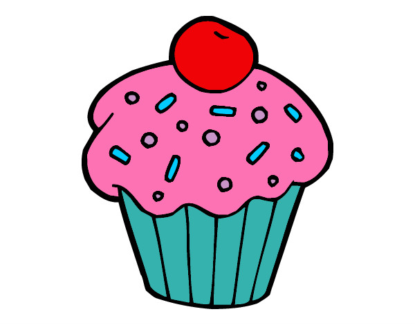 el primer estilo de un cupcake