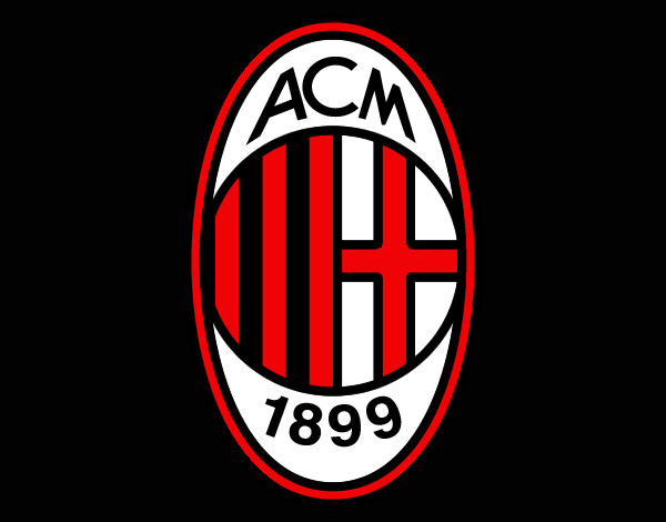 Dibujo Escudo del AC Milan pintado por fatope