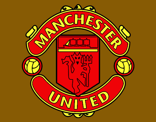 Dibujo Escudo del Manchester United pintado por fatope