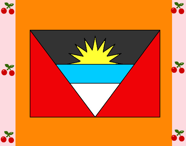 bandera de antigua y barbuda