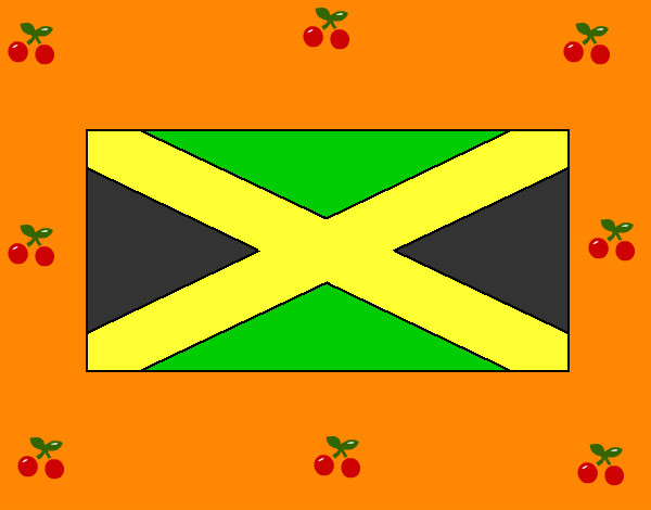 Dibujo Jamaica pintado por sandy23