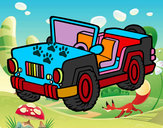 Dibujo Jeep pintado por stevencha