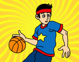 Dibujo Jugador de básquet junior pintado por jesuri
