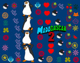 Dibujo Madagascar 2 Pingüinos pintado por sebaselgua