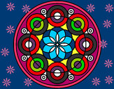 Dibujo Mandala 35 pintado por Deyanira9