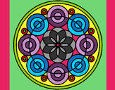 Dibujo Mandala 35 pintado por rasras