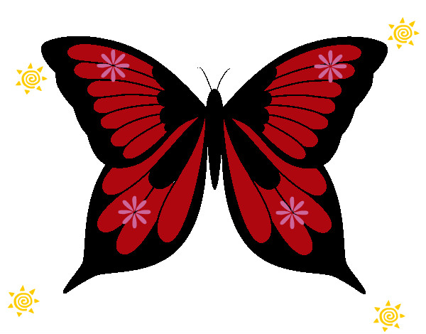 Dibujo Mariposa 8 pintado por daidy