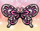 Dibujo Mariposa bonita pintado por Martina100