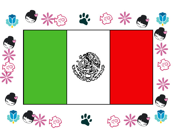 Dibujo México 1 pintado por carlamiche