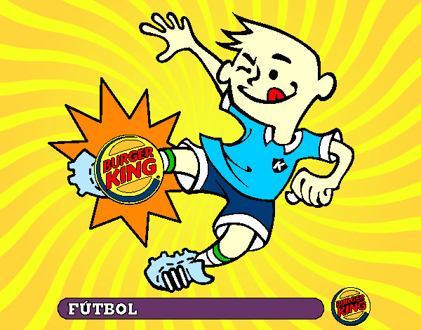 Dibujo Niño-Fútbol pintado por stellax