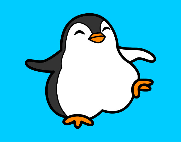 Pingüino bailando