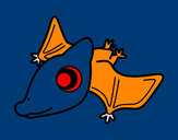Dibujo Pterodáctilo bebé pintado por letya 