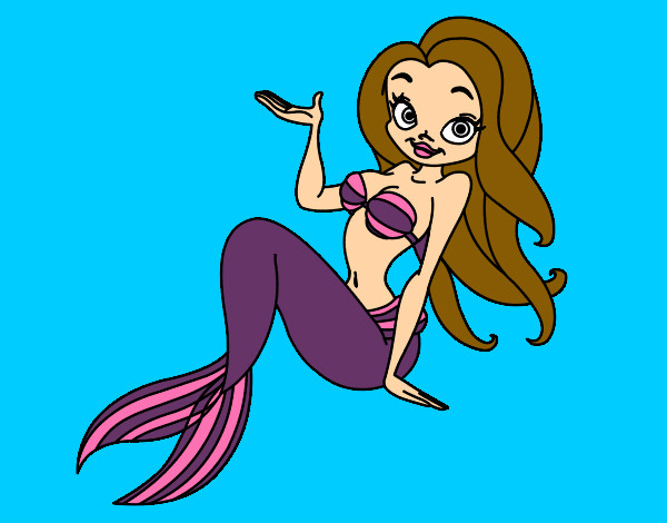 Dibujo Sirena sexy pintado por janmafer