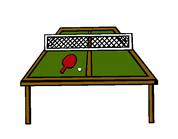 Dibujo Tenis de mesa 1 pintado por spidey
