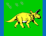 Dibujo Triceratops 1 pintado por manuel9123