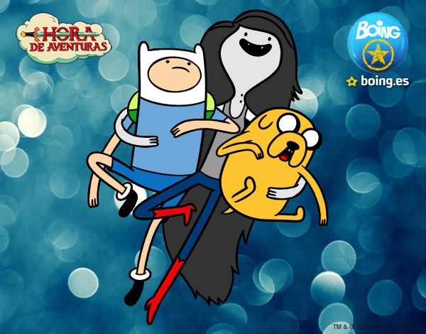 Finn  and  Jake  and marceline