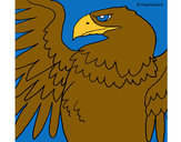 Dibujo Águila Imperial Romana pintado por m-l-p-c