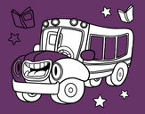 Dibujo Autobús animado pintado por julietta23