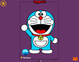 Dibujo Doraemon pintado por IsaBella05