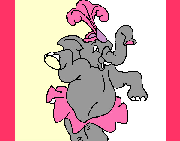 Elefante bailando