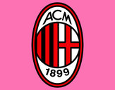 Dibujo Escudo del AC Milan pintado por ianna