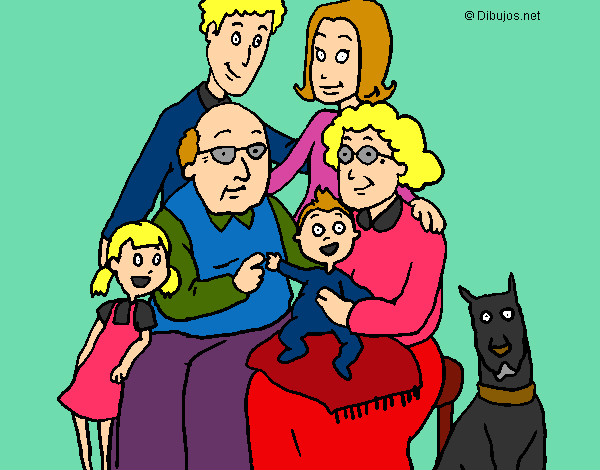 Dibujo Familia pintado por PAOLA13