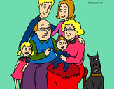 Dibujo Familia pintado por PAOLA13