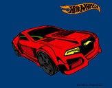 Dibujo Hot Wheels 5 pintado por seila