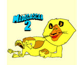 Dibujo Madagascar 2 Alex 3 pintado por Ali2