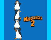 Dibujo Madagascar 2 Pingüinos pintado por brigith200