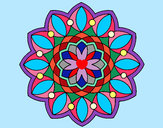 Dibujo Mandala 20 pintado por ainoalian